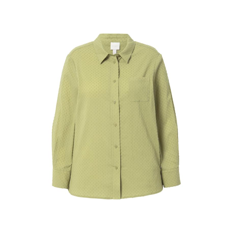 Ulla Popken Ulla Popken Blouse lichtgroen -