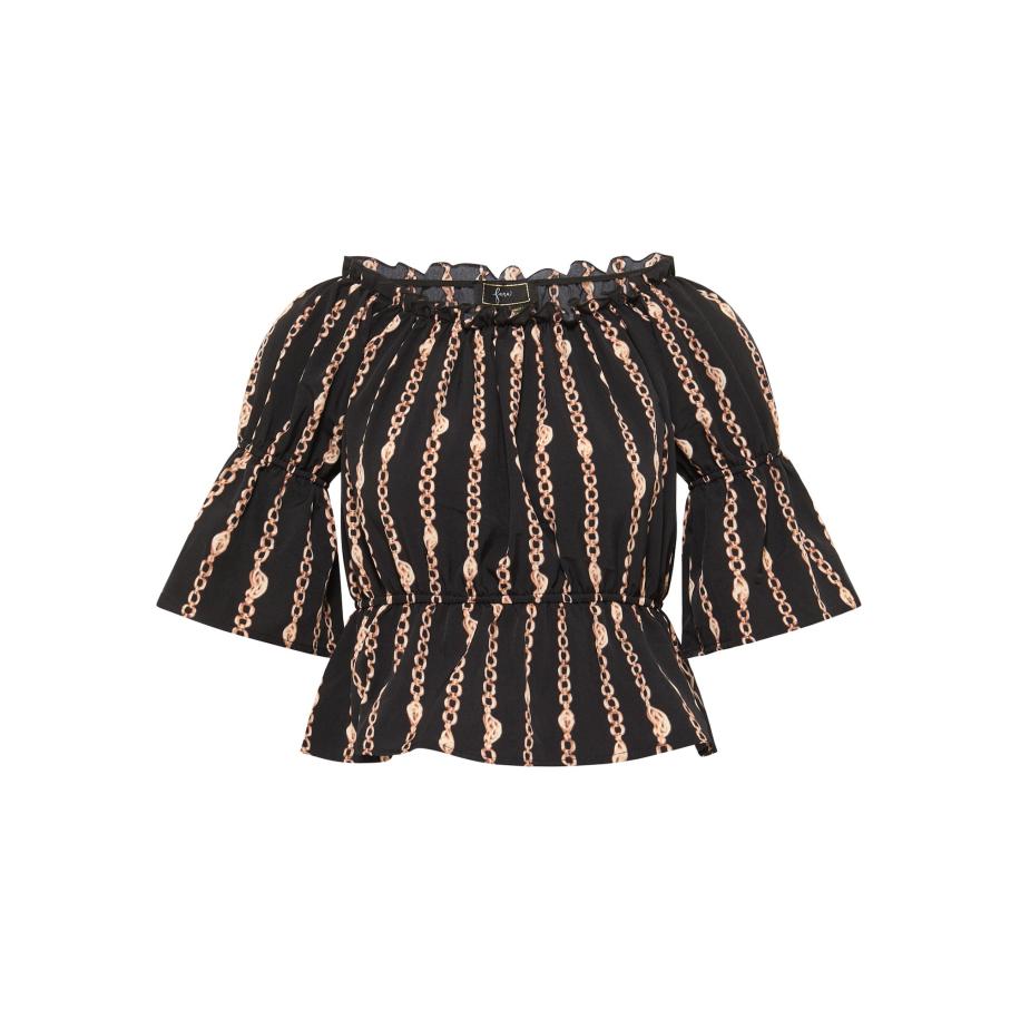 Faina faina Blouse goud / zwart -