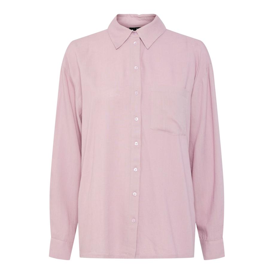 PIECES Blouse PCPIA rosé Roze