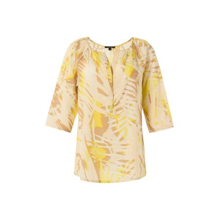 Comma COMMA Blouse beige / bruin / geel