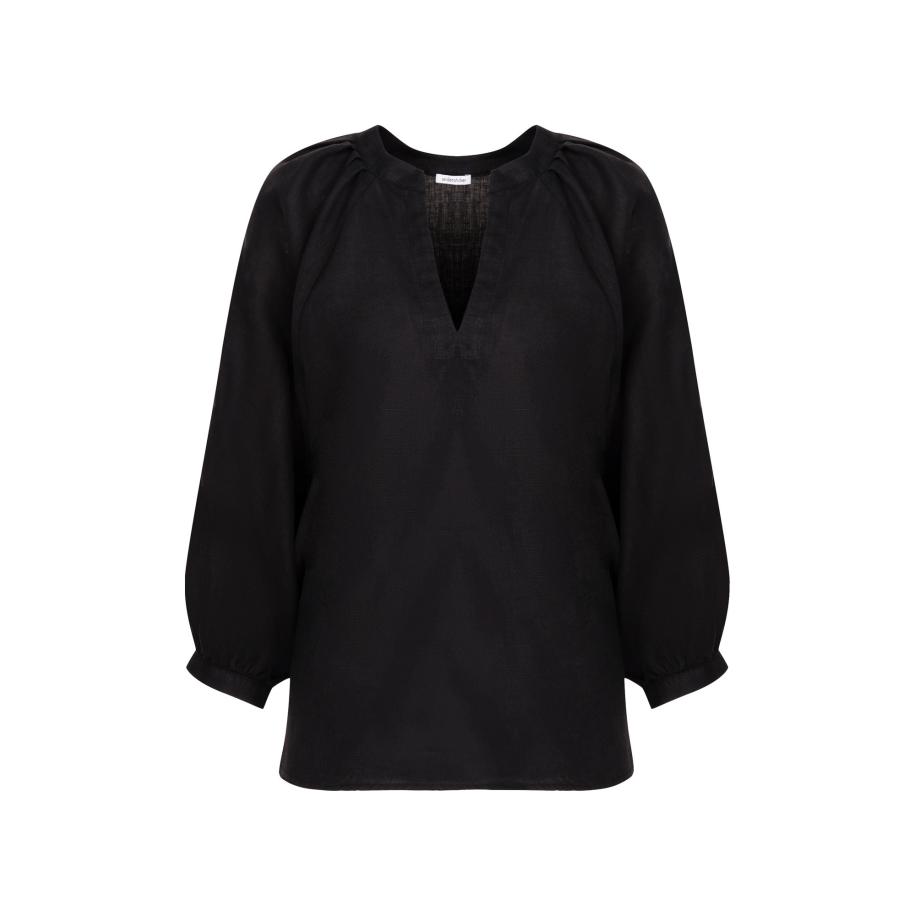 SEIDENSTICKER Blouse Schwarze Rose zwart Zwart