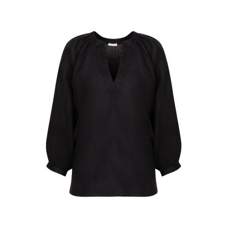 SEIDENSTICKER Blouse Schwarze Rose zwart