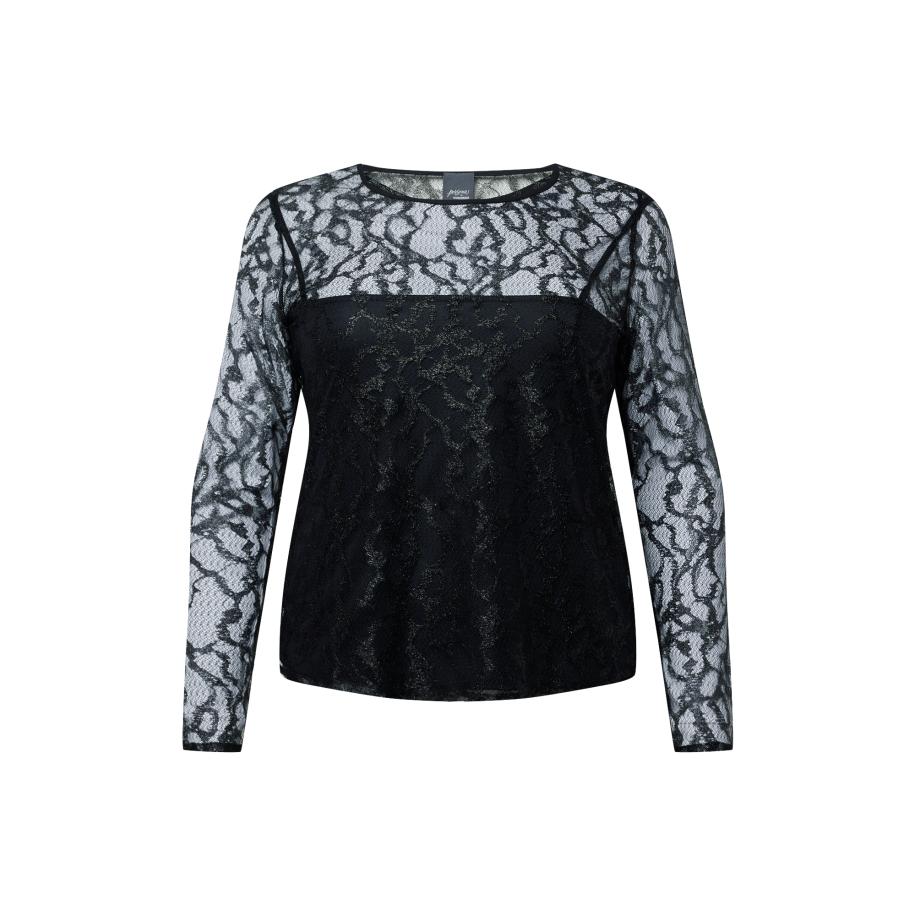 Persona by Marina Rinaldi Persona by Marina Rinaldi Blouse VITA zwart -