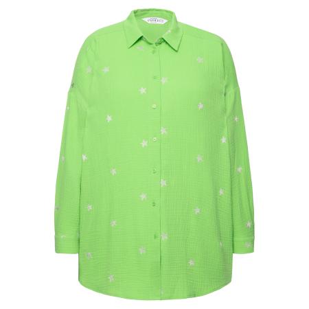 Studio Untold Studio Untold Blouse lichtgroen / zilver