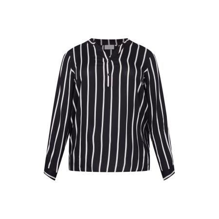 Kaffe KAFFE CURVE Blouse Sida zwart / wit