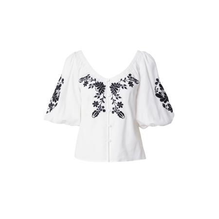 Warehouse Warehouse Blouse zwart / wit