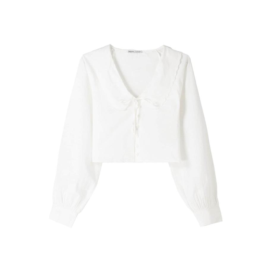 Bershka Bershka Blouse wit -