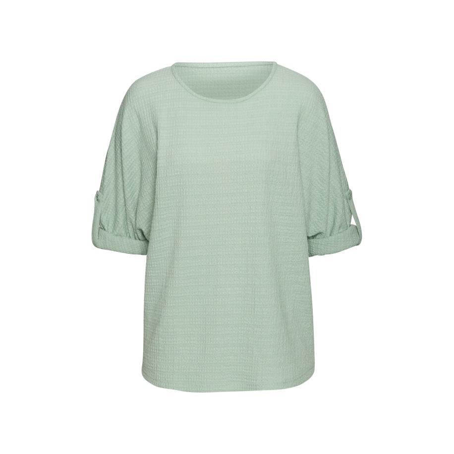 VIVANCE VIVANCE Blouse jade groen -