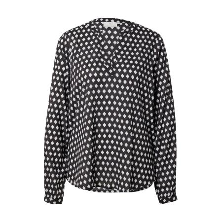 Kaffe Kaffe Blouse Leah zwart / wit