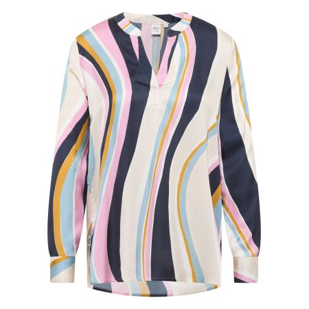 Eterna ETERNA Blouse lichtbeige / marine / curry / eosine