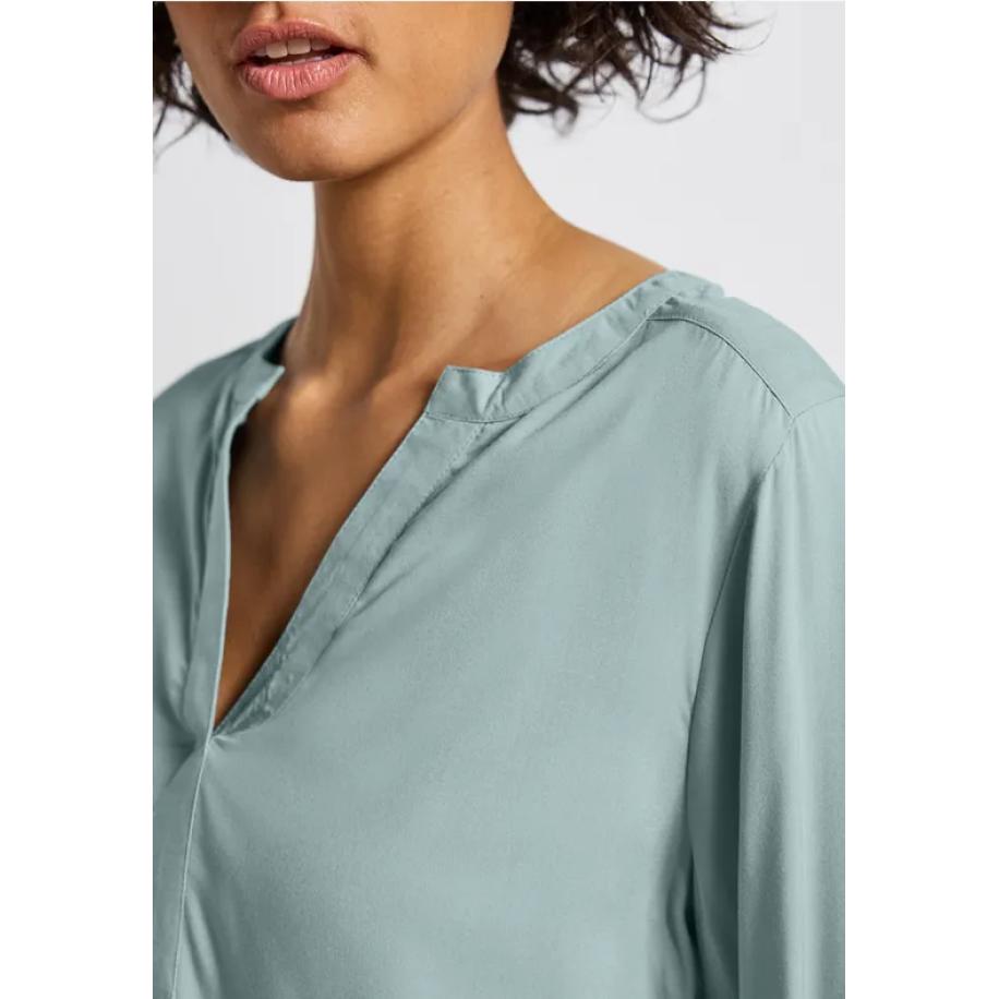 Street One Tuniek met gespleten hals Blauw