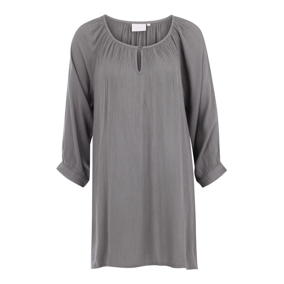 Kaffe Kaffe Tuniek Amber lichtgrijs -