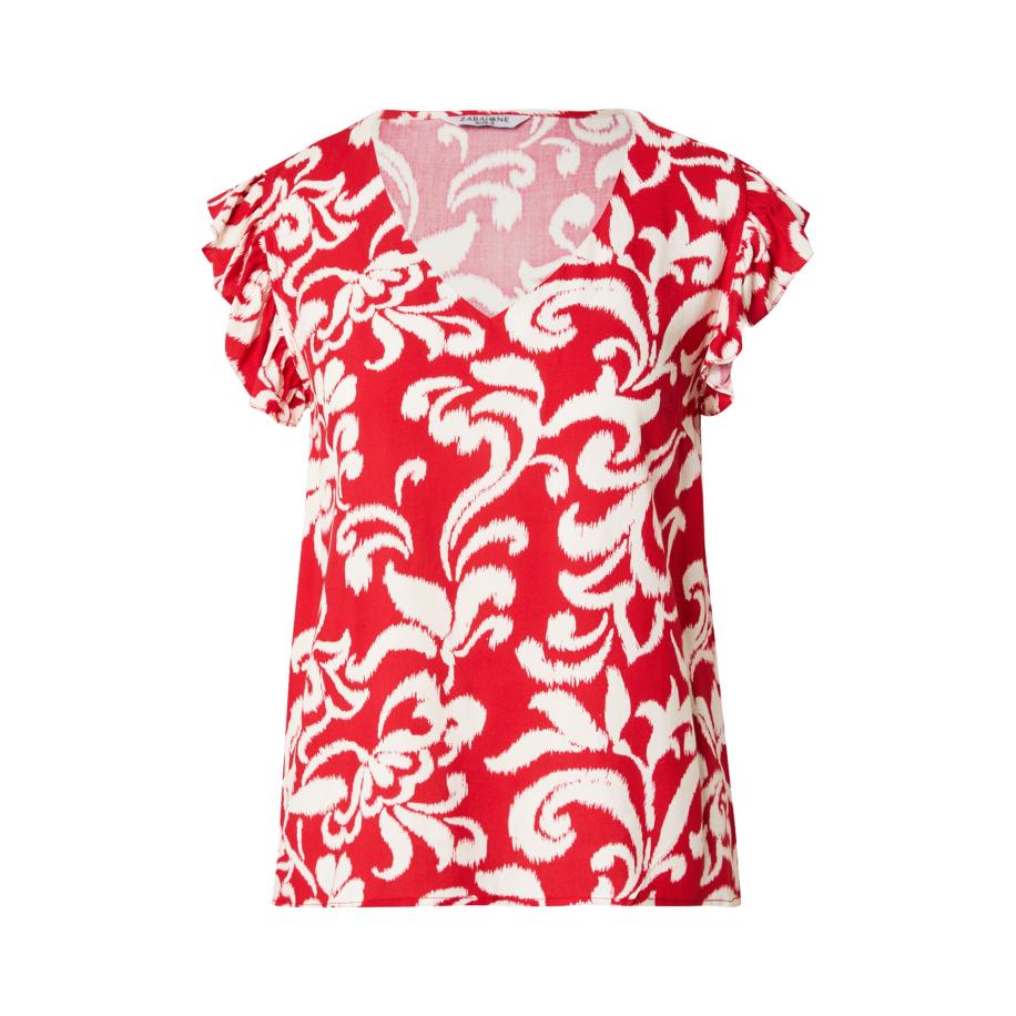 ZABAIONE ZABAIONE Blouse Ma44yleen rood / wit -