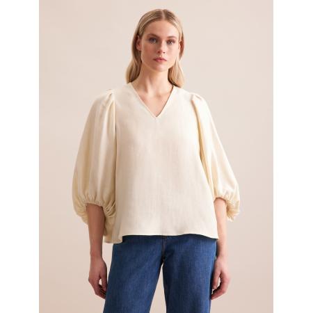 SEIDENSTICKER Blouse Schwarze Rose ecru