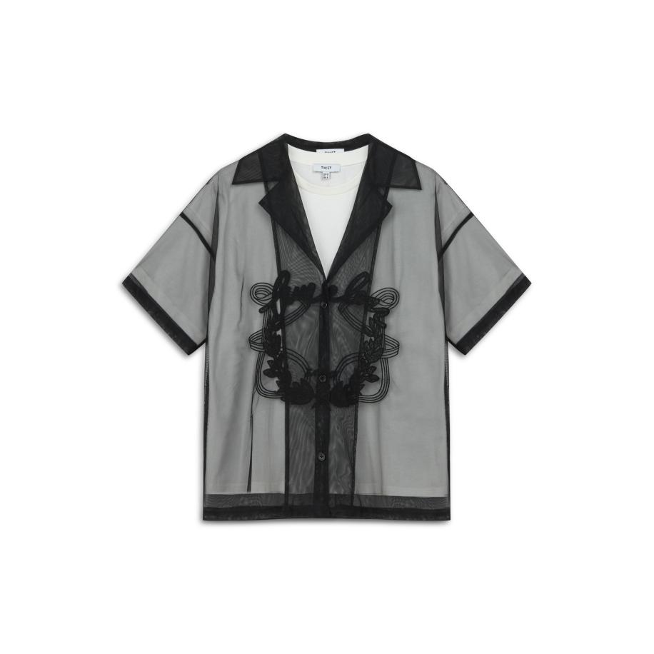 Twist Twist Blouse zwart -