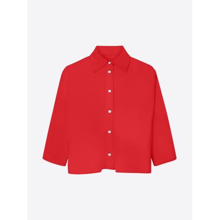 Jascha Stockholm Jascha Stockholm Blouse Short Belly rood