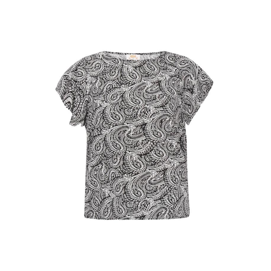 Usha usha FESTIVAL Blouse lichtgrijs / zwart -