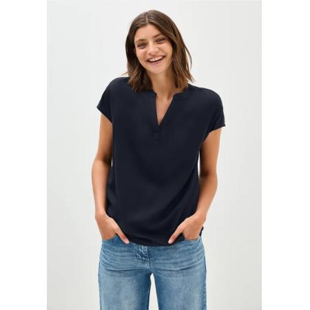 CECIL Blouseshirt in effen kleur