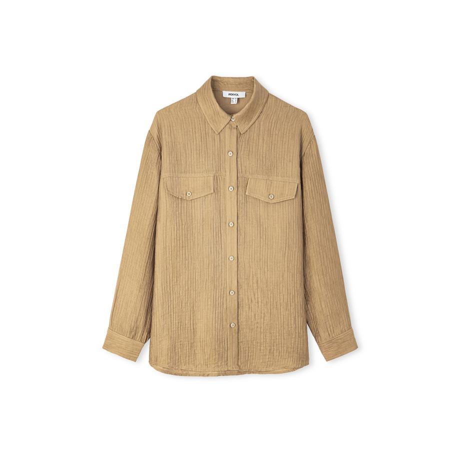 Ipekyol Ipekyol Blouse donkerbeige -