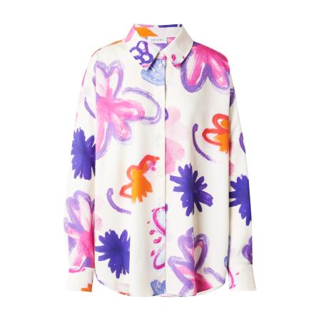 OH APRIL OH APRIL Blouse Melina lila / oranje / lichtroze / wit