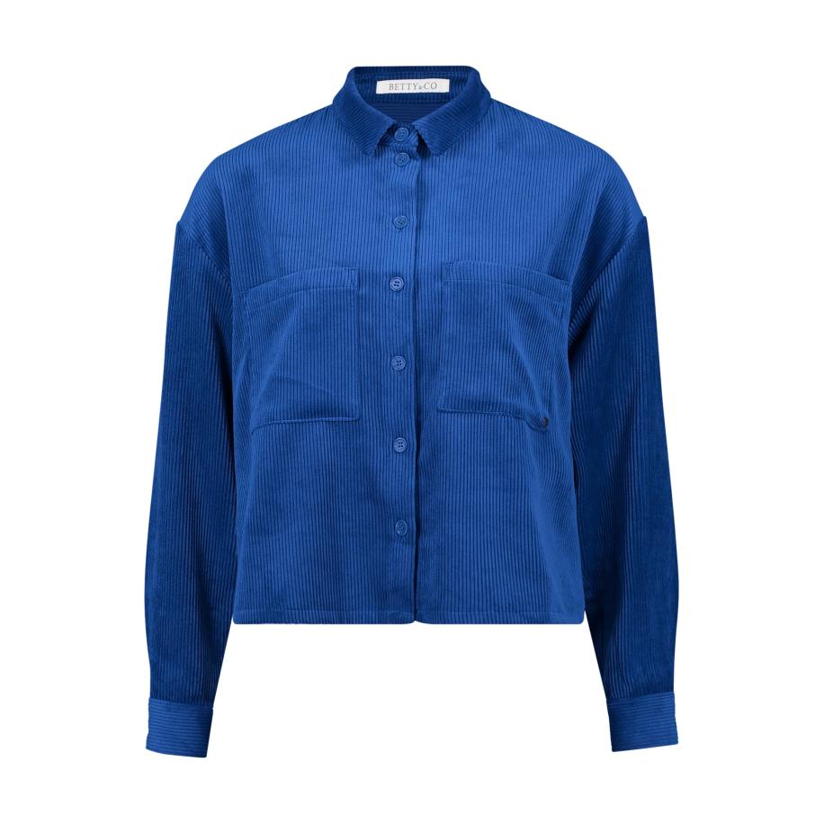 Betty & Co Betty & Co Blouse blauw -