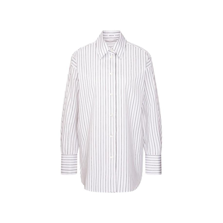 Seidensticker SEIDENSTICKER Blouse antraciet / wit -