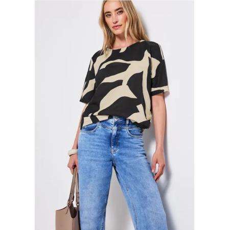 Street One Linnen mix blouse shirt