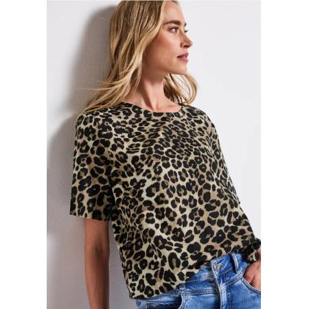 Street One Linnen mix blouse shirt