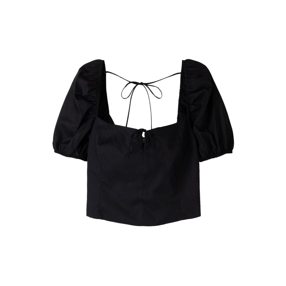 Bershka Bershka Blouse zwart -