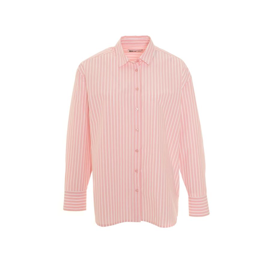 Big Star BIG STAR Blouse Goplo rosa / wit -