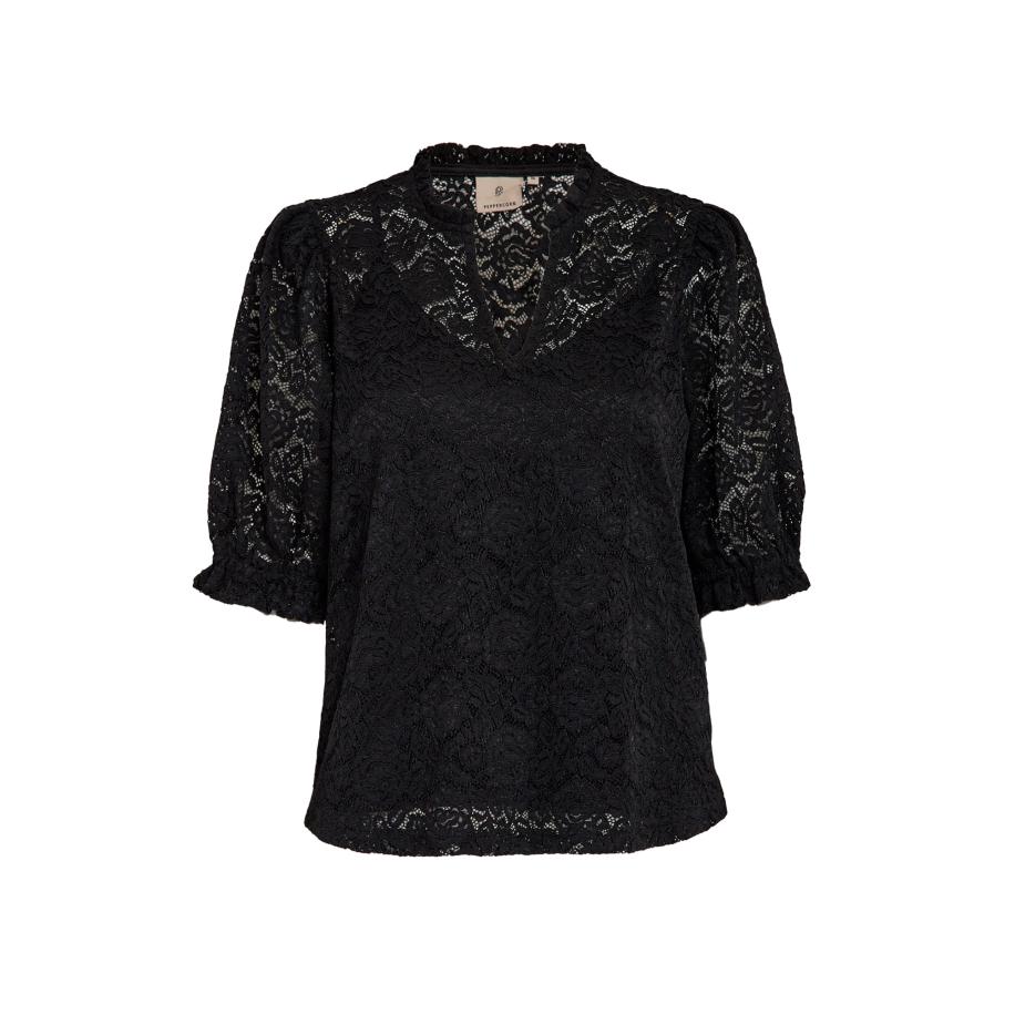 Peppercorn Blouse Karoline zwart Zwart
