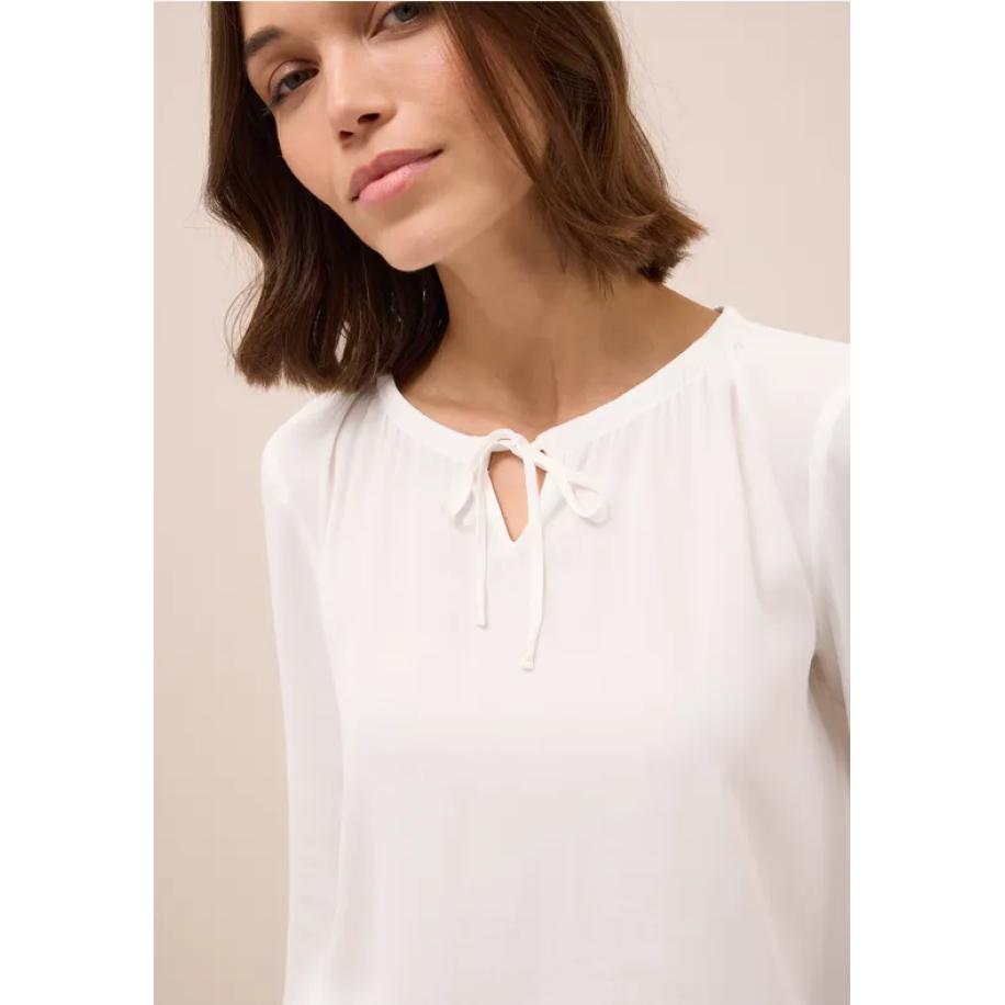 CECIL Crepe blouse Wit