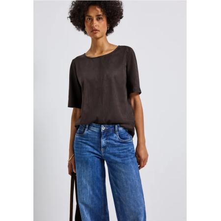 Street One Velours blouse shirt