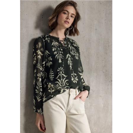 Street One Gedessineerde chiffontuniek