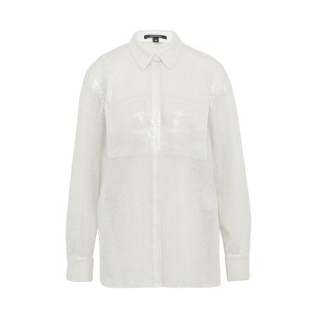 Comma COMMA Blouse natuurwit