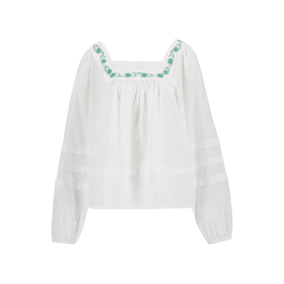 Barbour Barbour Blouse groen / wit -