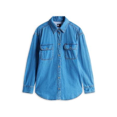 Tommy Jeans Tommy Jeans Blouse blauw denim