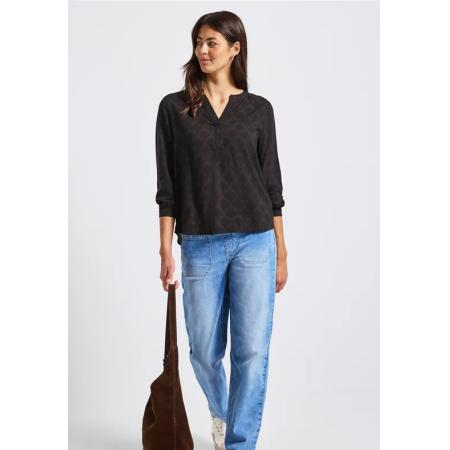 Street One Tuniek met splithalsprint