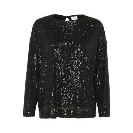 Saint Tropez SAINT TROPEZ Blouse Reyana zwart