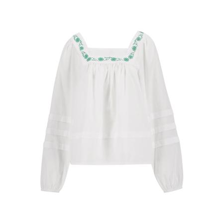 Barbour Barbour Blouse groen / wit