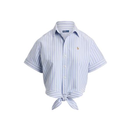 Polo Ralph Lauren Polo Ralph Lauren Blouse lichtblauw / karamel / wit