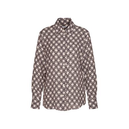 Seidensticker SEIDENSTICKER Blouse Schwarze Rose ecru / blauw