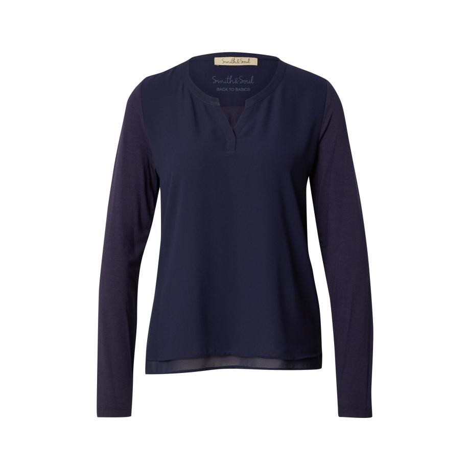 Smith & Soul Smith&Soul Blouse donkerblauw -