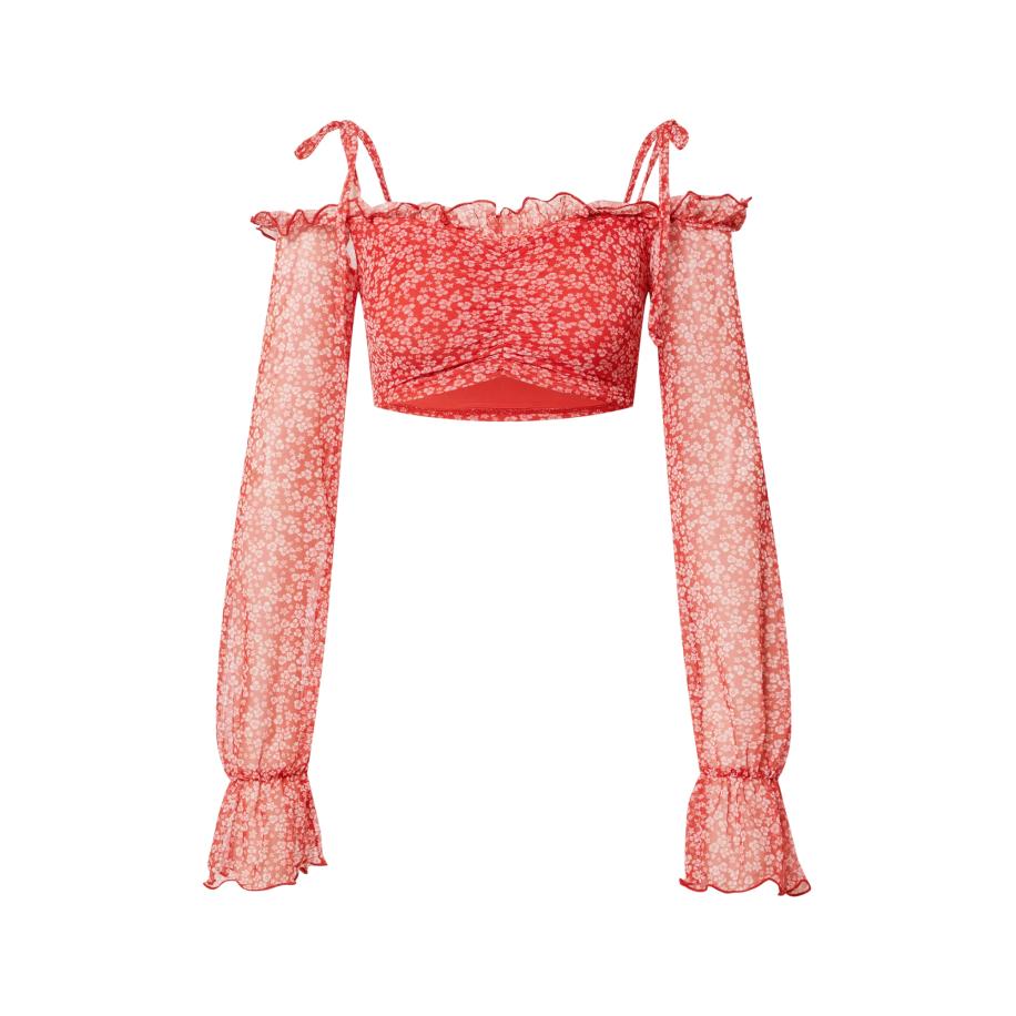 Nelly NLY by Nelly Blouse rood / wit -