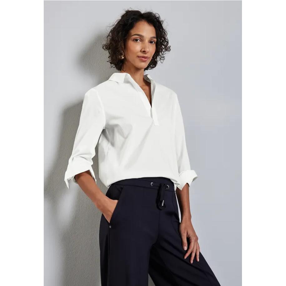 Street One Lange blouse Wit