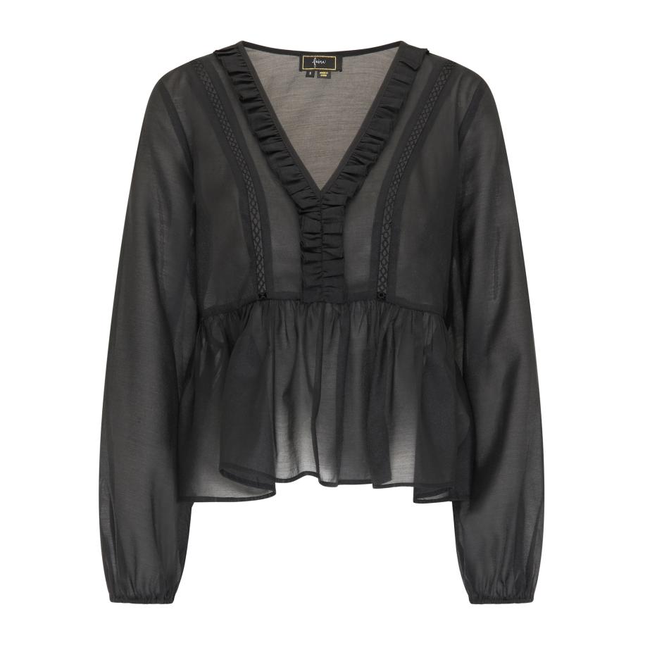 Faina faina Blouse zwart -