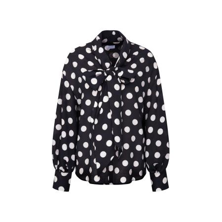 Seidensticker SEIDENSTICKER Blouse zwart / wit