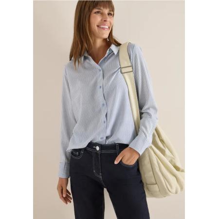 CECIL Gestreepte lange blouse