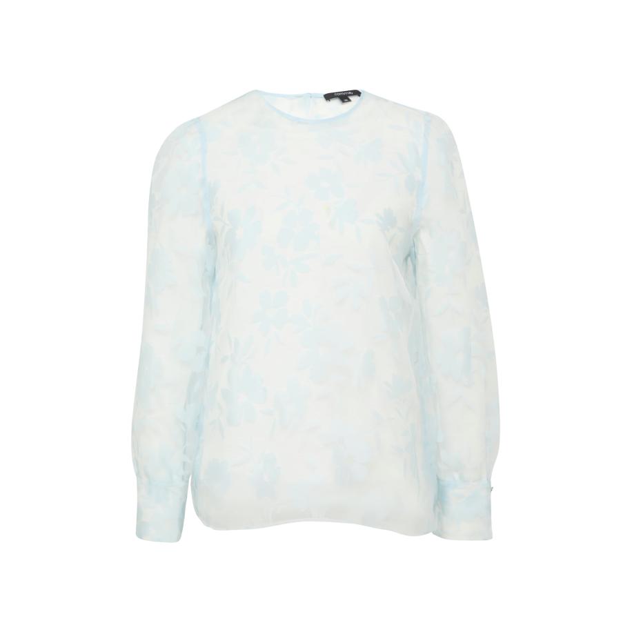 Comma COMMA Blouse lichtblauw -