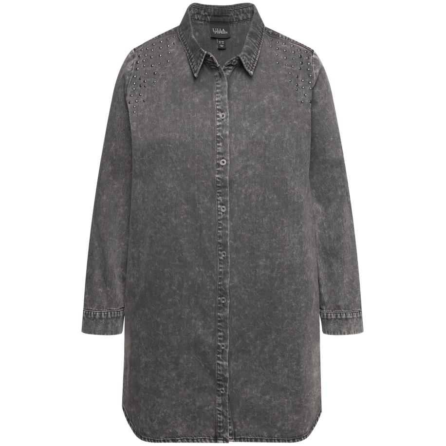 Ulla Popken Ulla Popken Blouse grijs gemêleerd -